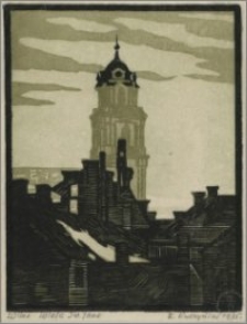 Wieża kościoła św. Jana w Wilnie