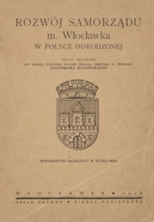 Rozwój samorządu m. Włocławka w Polsce odrodzonej