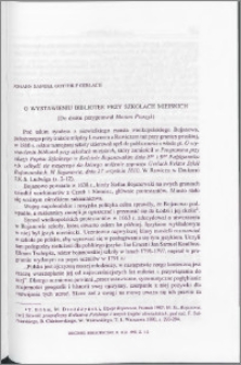 Johann Samuel Gotthlif Gerlach. O wystawieniu bibliotek przy szkołach miejskich