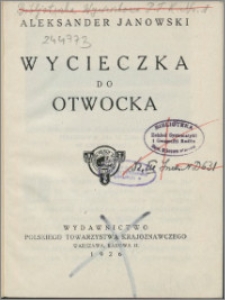 Wycieczka do Otwocka