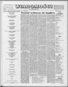 Wiadomości, R. 17 nr 50 (872), 1962